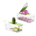 Classic Cuisine 7-in-1 Chopper Mandoline Slicer with Storage Base thumbnail 4