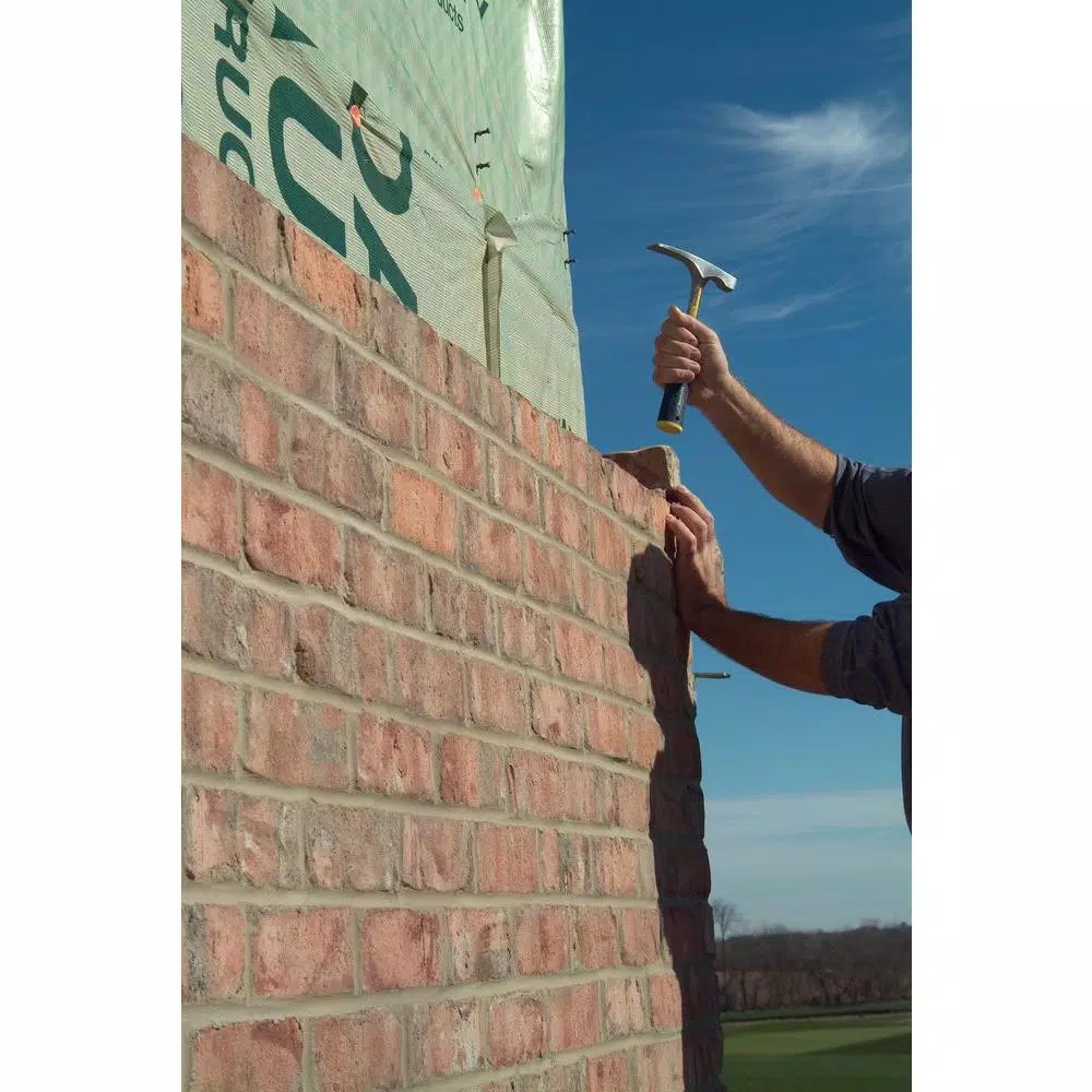 Estwing 22 oz. Smooth-Face Bricklayer's Hammer with Shock Reduction Grip