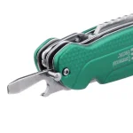 Commercial Electric 7-in-1 Electrician's Multi-Tool with Aluminum Handle and Belt Pouch thumbnail 5