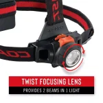 Coast HL7 305 Lumens Focusing LED Headlamp with Variable Light Control thumbnail 2