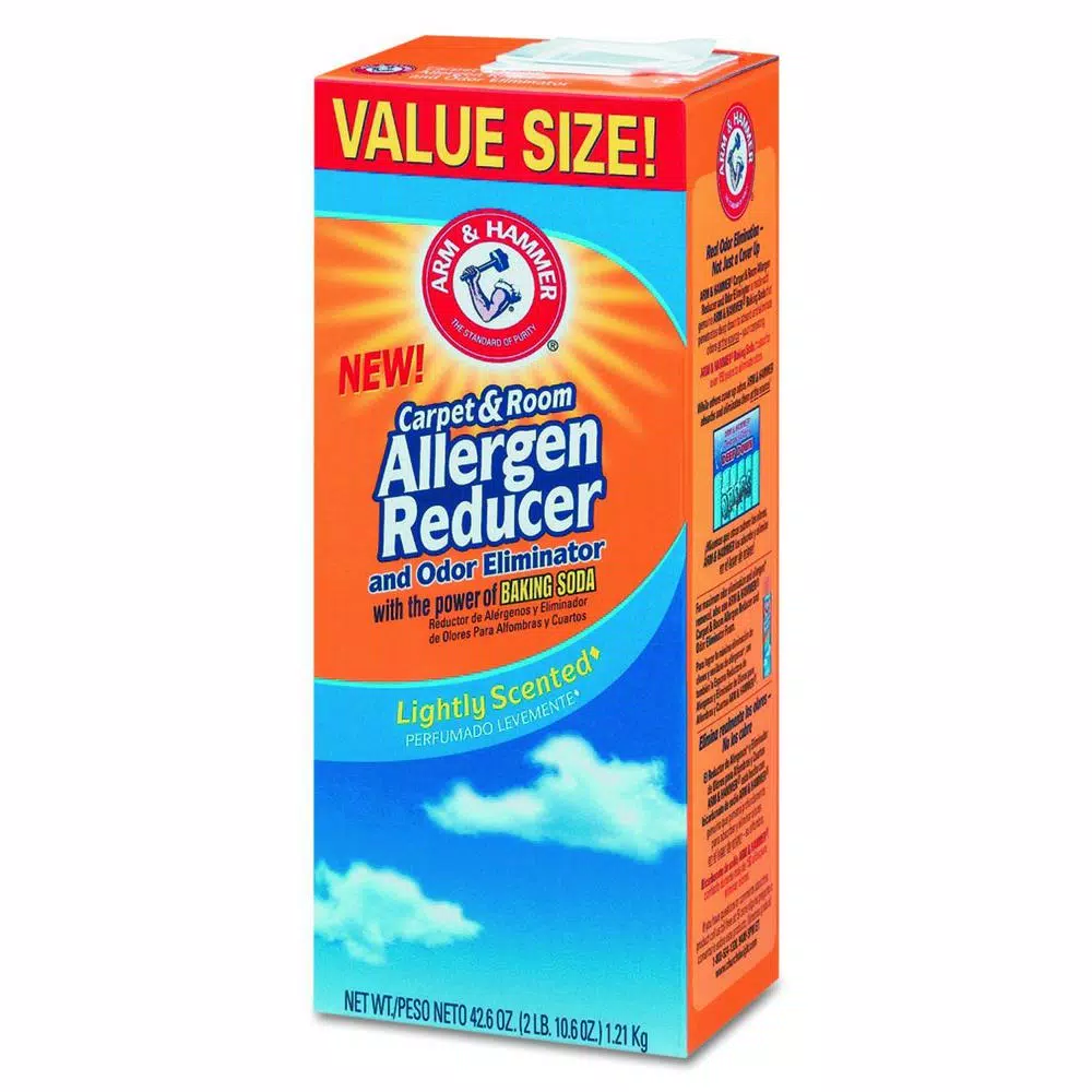 Unbranded Carpet and Room Allergen Reducer and Odor Eliminator with Baking Soda, 42.6 oz (9-Pack)