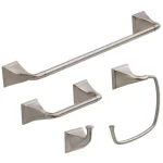 Delta Everly Single Towel and Robe Hook in Brushed Nickel thumbnail 4