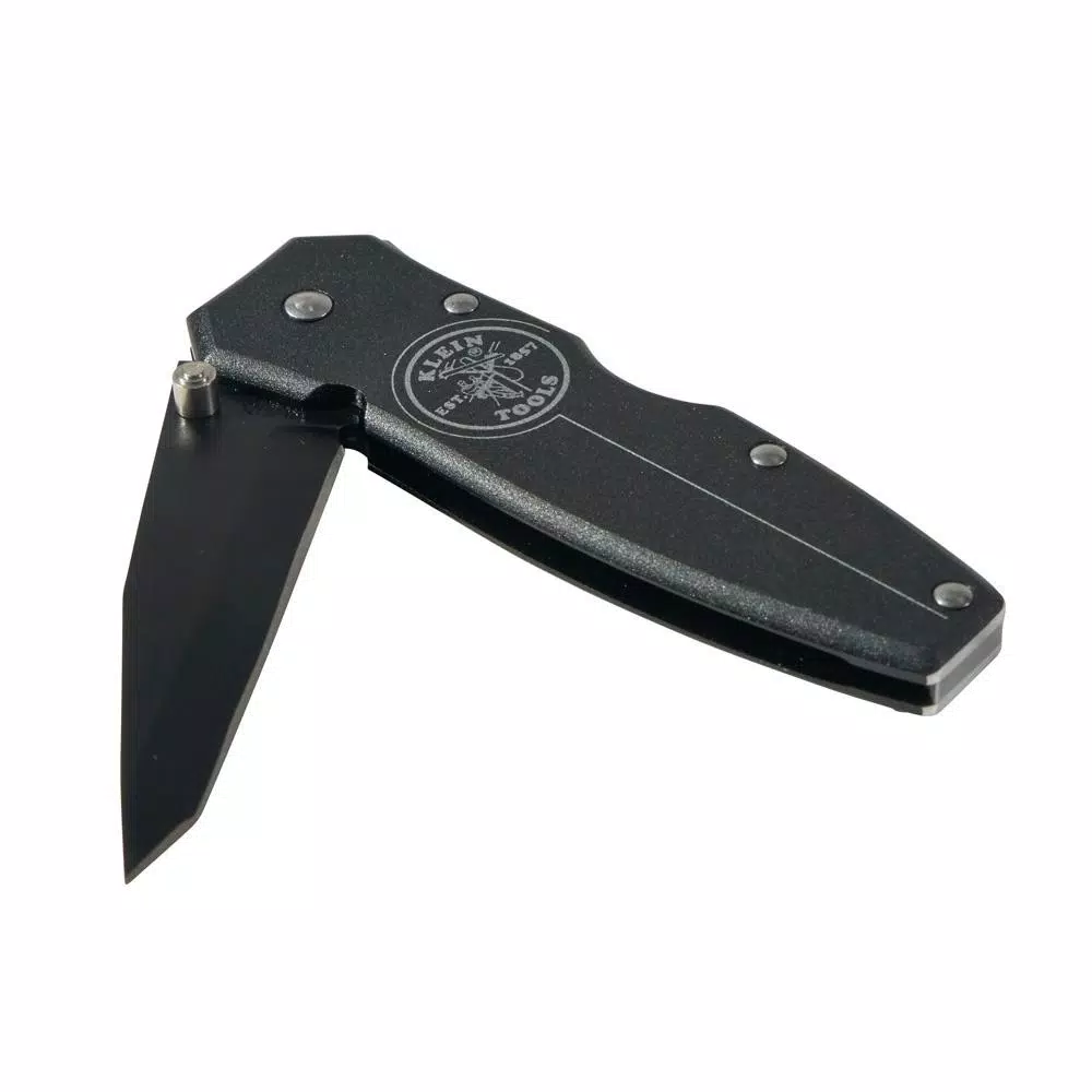 Klein Tools 2.75 in. Stainless Steel Tanto Lockback Pocket Knife