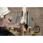 DEWALT 10 in. Job Site Table Saw with Rolling Stand & Bonus ATOMIC 20V MAX 1/2 in. Drill Driver Kit thumbnail 15