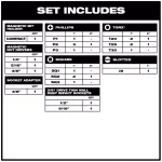 Milwaukee Shockwave Impact Duty Drill and Drive Set, 26-Piece thumbnail 2
