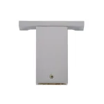 Italia Palermo Single Robe Hook, Polished Chrome, Solid Brass thumbnail 3
