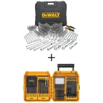 DEWALT 269-Piece Mechanics Tool Set with 65-Piece Impact Ready Accessory Set thumbnail 1