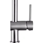 ANZZI Carriage Single Handle Kitchen Faucet, Brushed Nickel, Modern Deck Mount thumbnail 8