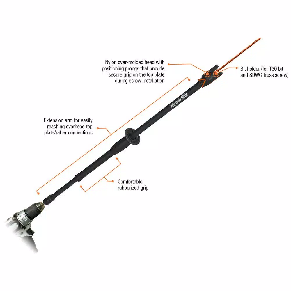 Simpson Strong-Tie Quik Stik Rafter and Truss Fastening System Tool for SDWC Truss Screws