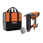 RIDGID 18-Gauge 2-1/8 in. Brad Nailer with CLEAN DRIVE Technology and Tool Bag thumbnail 1