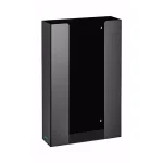 AdirMed Triple Box Capacity Acrylic Black Glove Dispenser thumbnail 1
