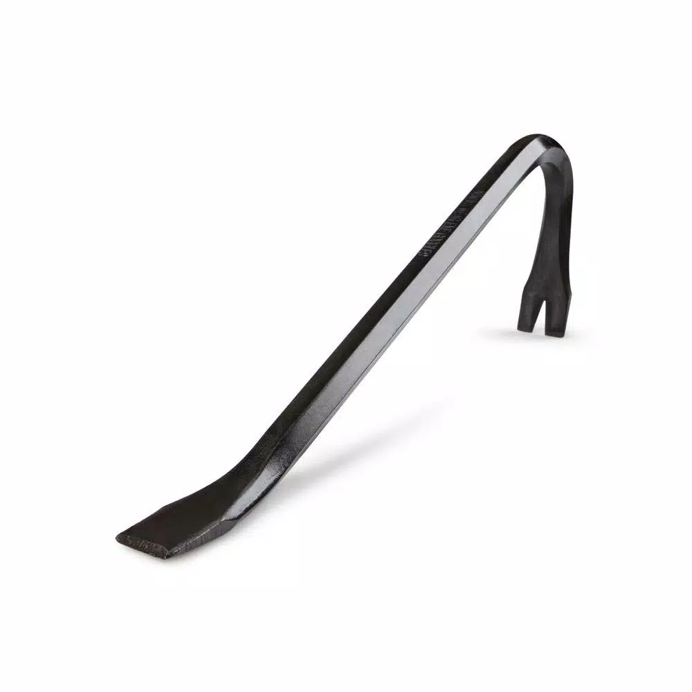 TEKTON 12 in. Wrecking Bar, Forged Hex Bar Pry Bar with Chisel Ends and V Nail Slot