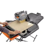 RIDGID 10 in. Wet Tile Saw with Stand, Beast Series, 3.3 HP, 34 in. Rip Capacity thumbnail 2