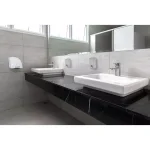 Alpine Industries 1200ml Stainless Steel Manual Liquid Soap Dispenser - Wall Mounted thumbnail 5