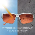 Ergodyne Skullerz Dagr Kryptek Yeti Polarized Safety Glasses, Tinted Copper Lens, ANSI Z87.1+ thumbnail 5