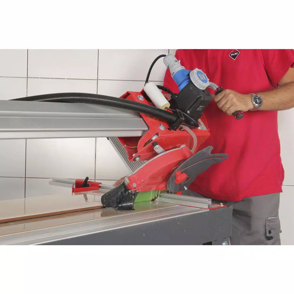 Rubi DC-250 1200 10 in. Wet Tile Saw, 120V, 1.5 HP with Mobile Head