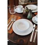 Oneida Glacier 7 oz. White Porcelain Creamers, Set of 12 thumbnail 4