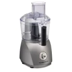 Hamilton Beach 10-Cup Food Processor, 525W, 3-Speed Grey thumbnail 1