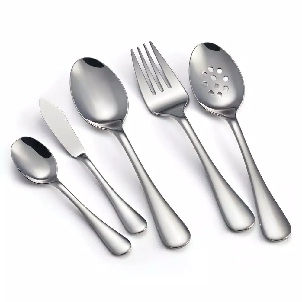 Tramontina Classic 45-Piece 18/10 Stainless Steel Flatware Set, Service for 8