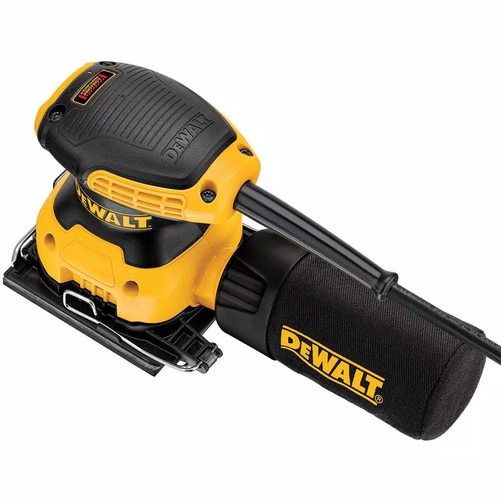 DEWALT 2.3 Amp 1/4 Sheet Finishing Sander, 14,000 OPM