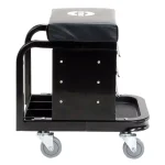 Omega 92450 Heavy Duty Mechanic's Creeper Seat with 3-Drawer Tool Box, 450 lb Capacity thumbnail 3