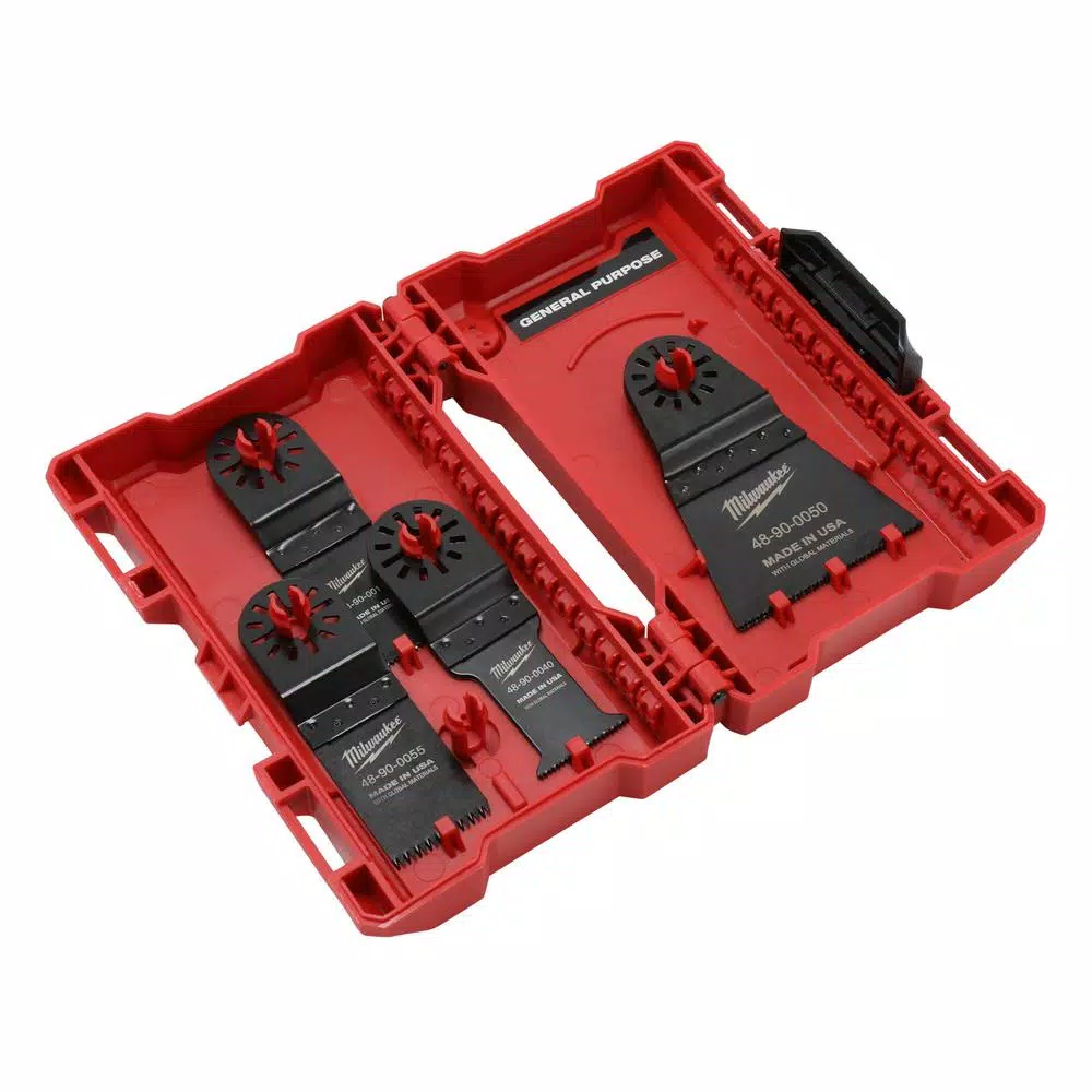 Milwaukee 6-Piece Oscillating Multi-Tool Blade Kit with Universal Shank