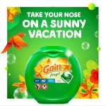 Gain Flings Island Fresh Scent Laundry Detergent Pods, 81 Count thumbnail 7