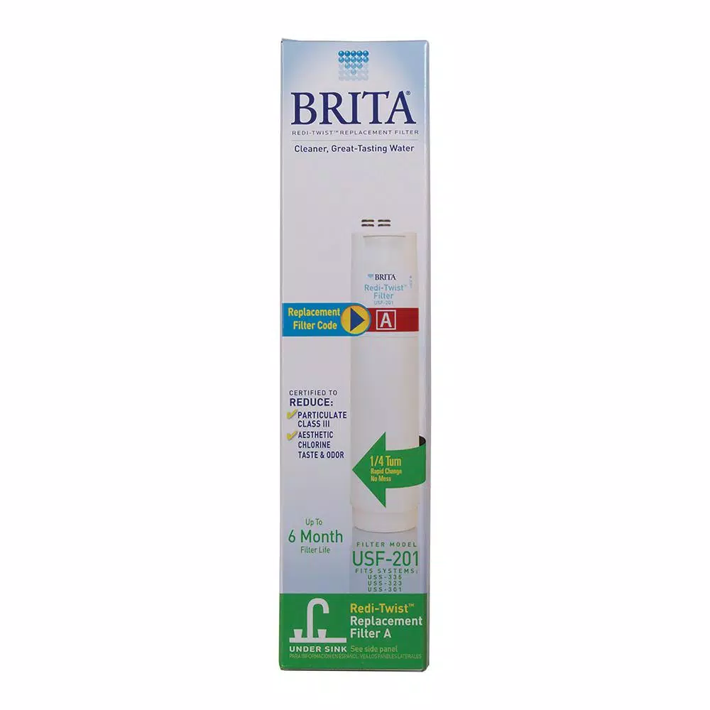 Brita Redi-Twist Under Sink Replacement Water Filter