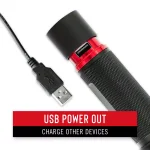 Coast HP10R 1050 Lumen Rechargeable Focusing LED Flashlight with Dual Power Flex Charge thumbnail 7