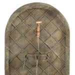 Sunnydaze Decor Messina Resin Florentine Stone Solar Outdoor Wall Fountain thumbnail 2