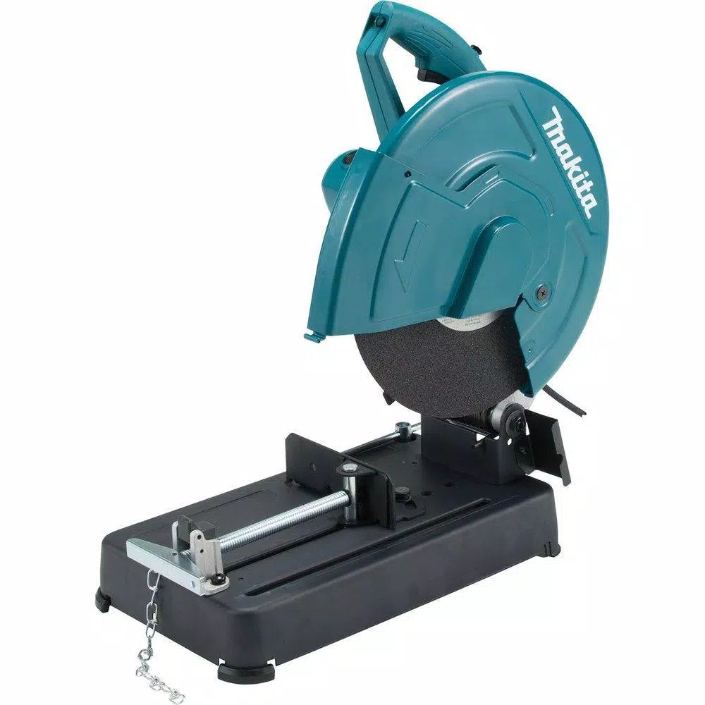 Makita 14 in. Cut-Off Saw, 15 Amp, 3800 rpm, LW1401 Metal Cutting Chop Saw