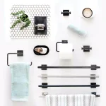 Franklin Brass Maxted 3-Piece Polished Chrome Bath Hardware Set thumbnail 2