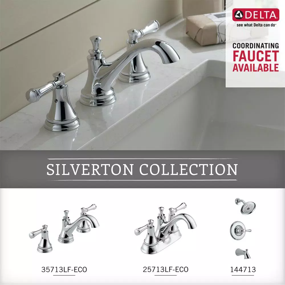 Delta Silverton 4-Piece Chrome Bath Hardware Set
