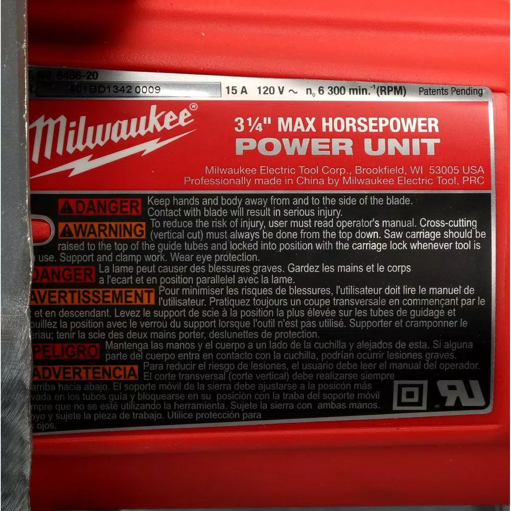 Milwaukee 15 Amp 8-1/4 in. Panel Saw, Corded Specialty Saw