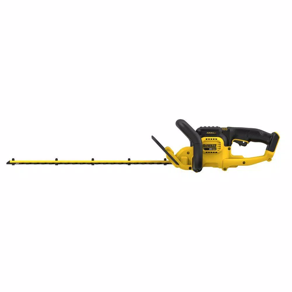 DEWALT 20V MAX Cordless Hedge Trimmer, 22 in. Blade, Includes (1) 5.0 Ah Battery, (1) 3.0 Ah Battery & Charger