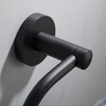 Kraus Elie Matte Black Solid Brass Hand Towel Ring thumbnail 6