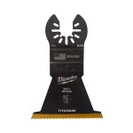 Milwaukee 2-1/2 in. Titanium Bi-Metal Universal Fit Oscillating Multi-Tool Blade thumbnail 1