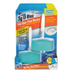 Ty-D-Bol 1 That Works Spring Clean Fragrance Toilet Bowl Cleaning Gel Rim Hangers, 6-Pack thumbnail 1
