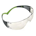 3M SecureFit 400 Series Safety Eyewear, Black/Neon Green, Anti-Fog, 3-Pack thumbnail 5