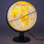 Waypoint Geographic Scout II Illuminated 12 in. Desktop Globe with Blue Oceans and Political Map thumbnail 1