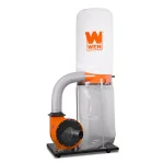 WEN 1500 CFM 16 Amp 5-Micron Woodworking Dust Collector with 50 Gal. Bag and Mobile Base thumbnail 1