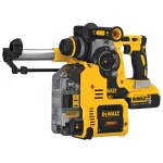 DEWALT 20V MAX XR Brushless 1 in. SDS Plus Rotary Hammer with Onboard Extractor, (2) 5.0 Ah Batteries & Charger thumbnail 6