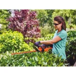 BLACK+DECKER 20V MAX Cordless POWERCUT Hedge Trimmer with 1.5Ah SMARTECH Battery and Charger, 22 in. thumbnail 7