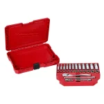 Milwaukee 28-Piece 1/4 in. Drive Metric Ratchet and Socket Set thumbnail 9