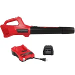 Powerworks XB 20V Cordless Axial Handheld Blower, 310 CFM, 85 MPH, 2Ah Battery and Charger Included thumbnail 1