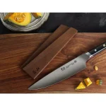 Cangshan Solid Carbonized Ash Wood Magnetic Knife Sheath for 8 in. Chef's Knife thumbnail 8
