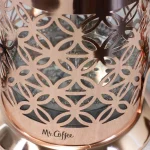 Mr. Coffee Trellise 32 oz. Rose Gold French Press Coffee Maker, 4-Cup thumbnail 2