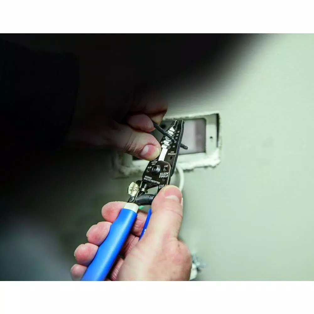 Klein Tools 3-Piece Electrical Hand Tool Set with Pliers, Wire Stripper, and Non-Contact Voltage Tester