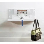 Foundations Horizontal Surface Mount Baby Changing Station with EZ Mount Backer Plate thumbnail 2