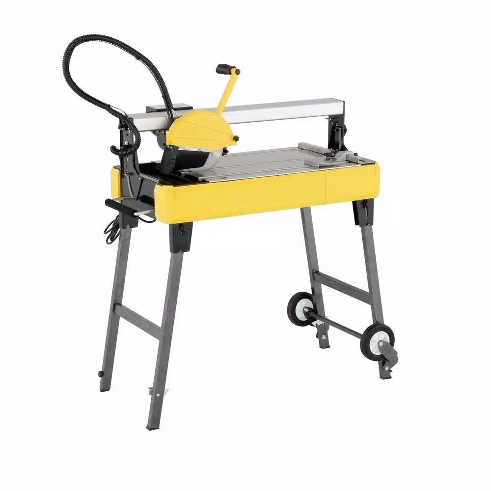 QEP 24 in. Bridge Wet Tile Saw with 1 HP Brushless Motor and 8 in. Diamond Blade